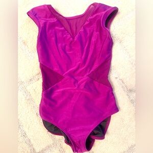 FIVE DANCEWEAR magenta purple youth YXL